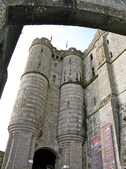 Entrance of the abbey