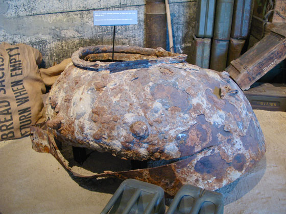 German mine discovered off the shore of Utah Beach in 2013